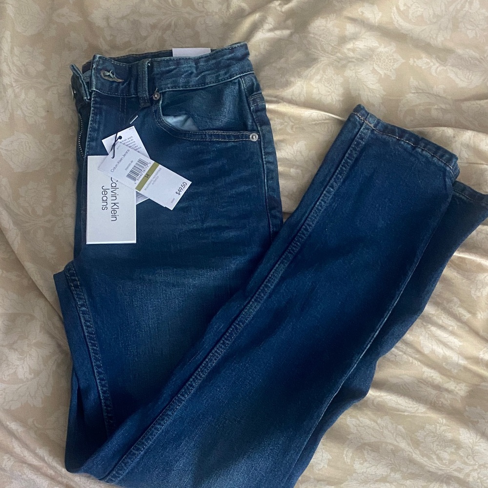 Calvin Klein Jeans Medium Blue Skinny Denim